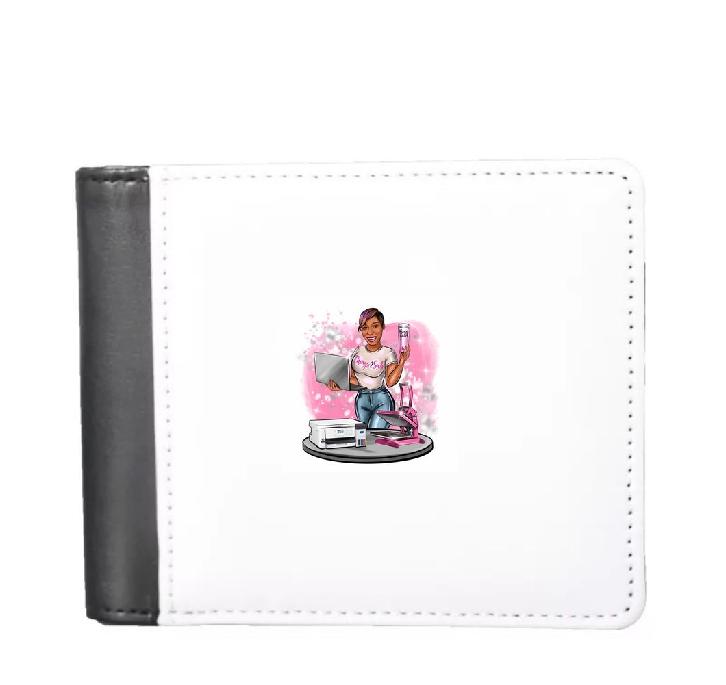 Men’s Double sided sublimation wallet