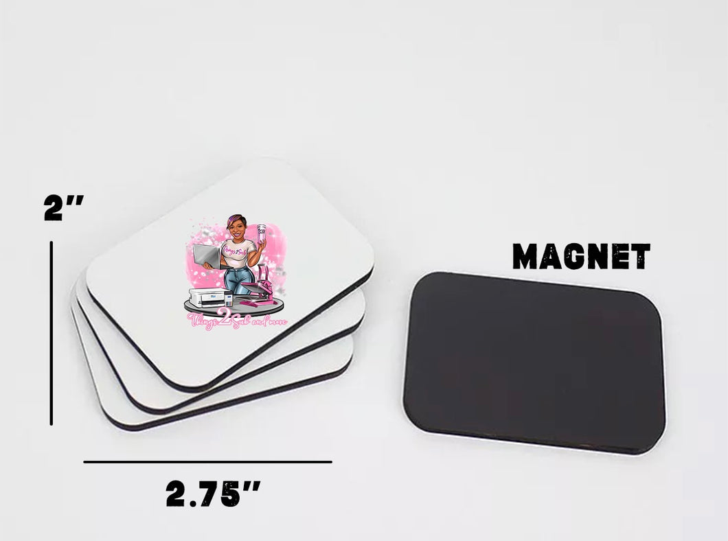 MDF sublimation magnet – Things2Sub and More